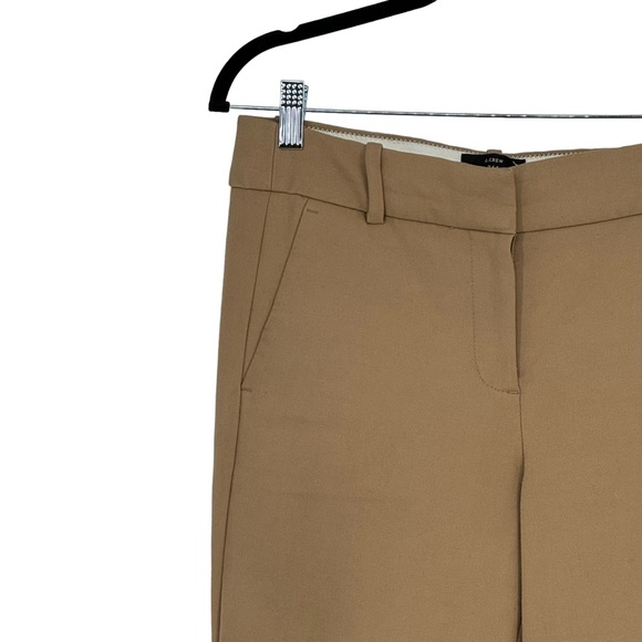 J Crew 365 Size 4 Tall Tan Polyester/Viscose/Elastane Cameron Pants - Picture 2 of 11